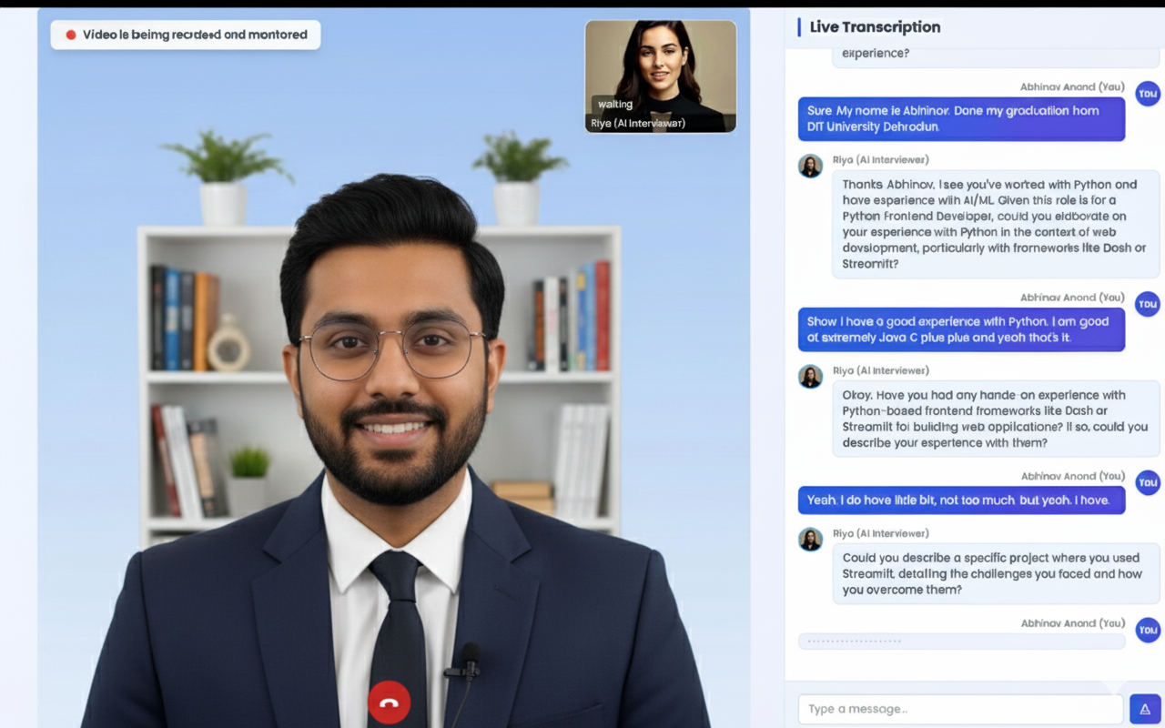 Ai Interview Interface